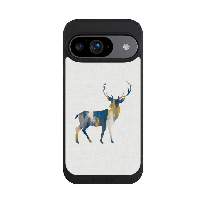 Pixel 9 NIVOpure Cerf bleu et jaune