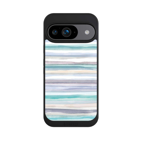 Google Pixel 9 NIVOpure Pastellfarbene Streifen Blau
