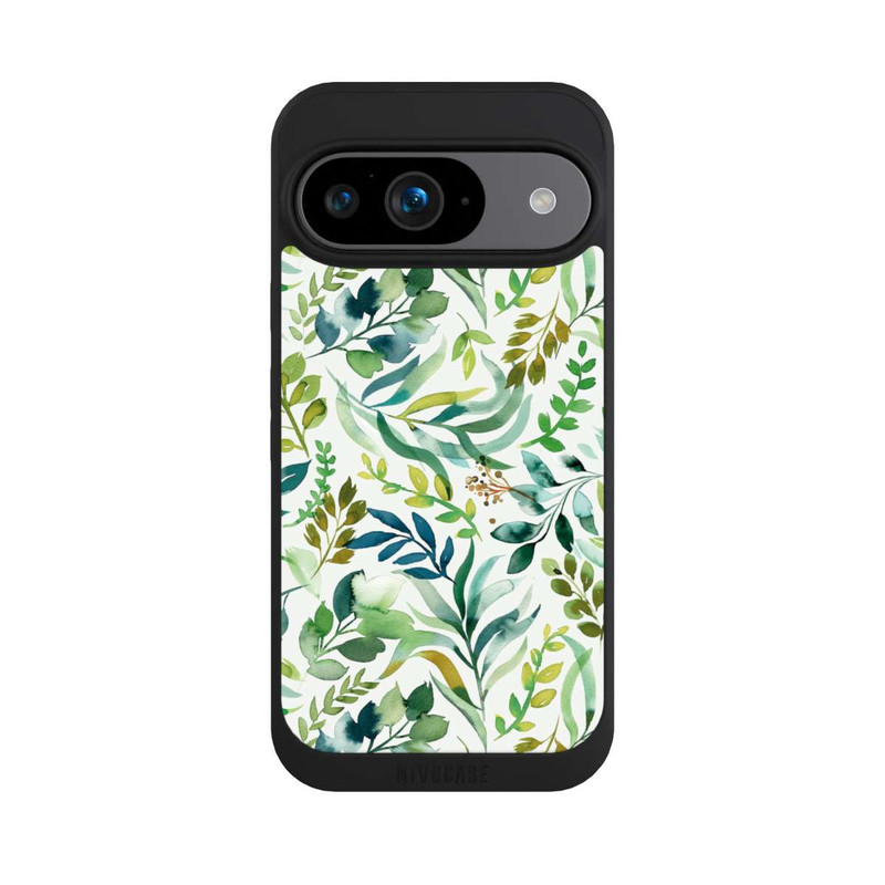 Pixel 9 NIVOpure Watercolor Palms Leaves Botanical Green