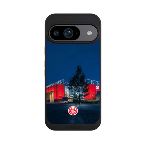 Google Pixel 9 NIVOpure Mainz 05 Stadion bei Nacht