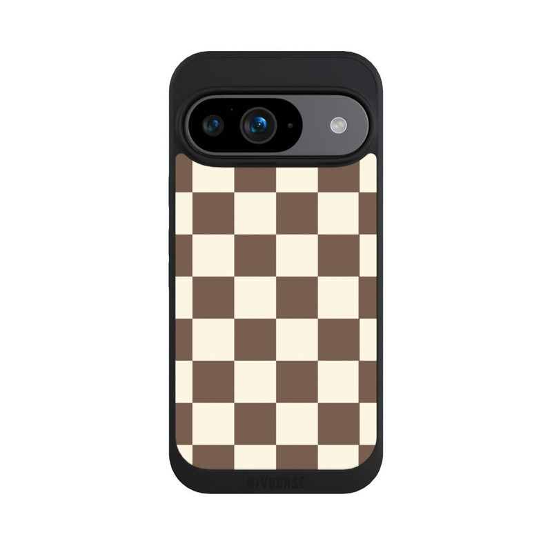 Pixel 9 NIVOpure Damier brun