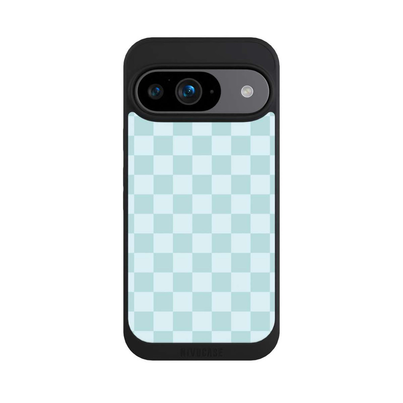 Pixel 9 NIVOpure Schachbrett Hellblau