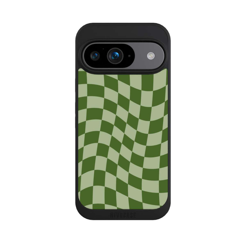 Pixel 9 NIVOpure Schachbrett Grün