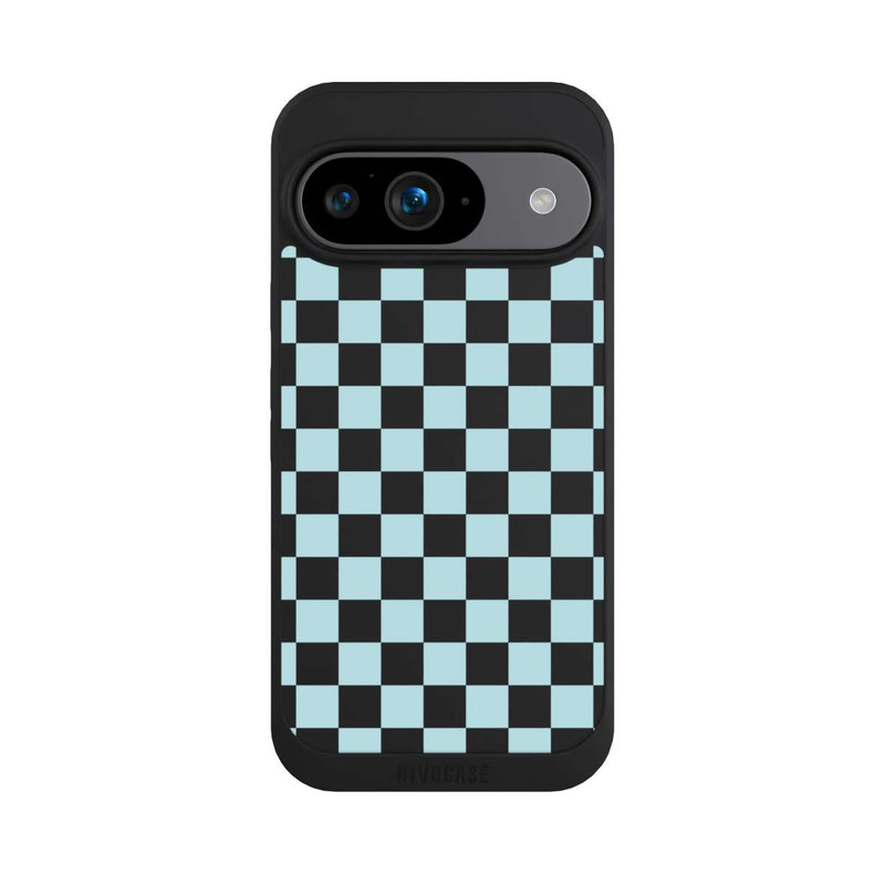 Pixel 9 NIVOpure Karo Weiches Blau