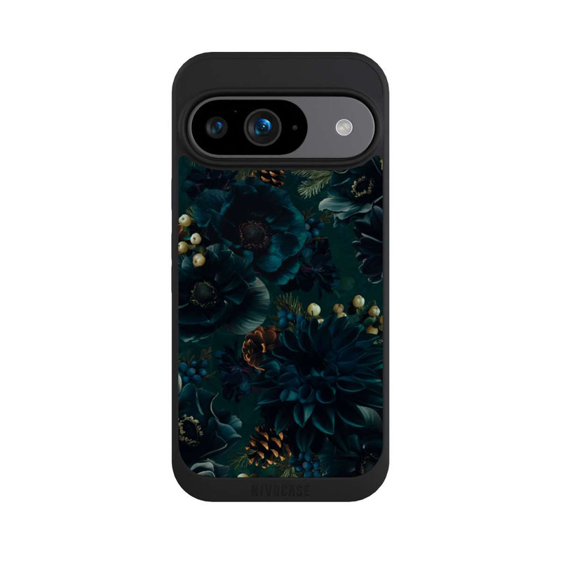 Pixel 9 NIVOpure Flowers Pattern Green and Blue