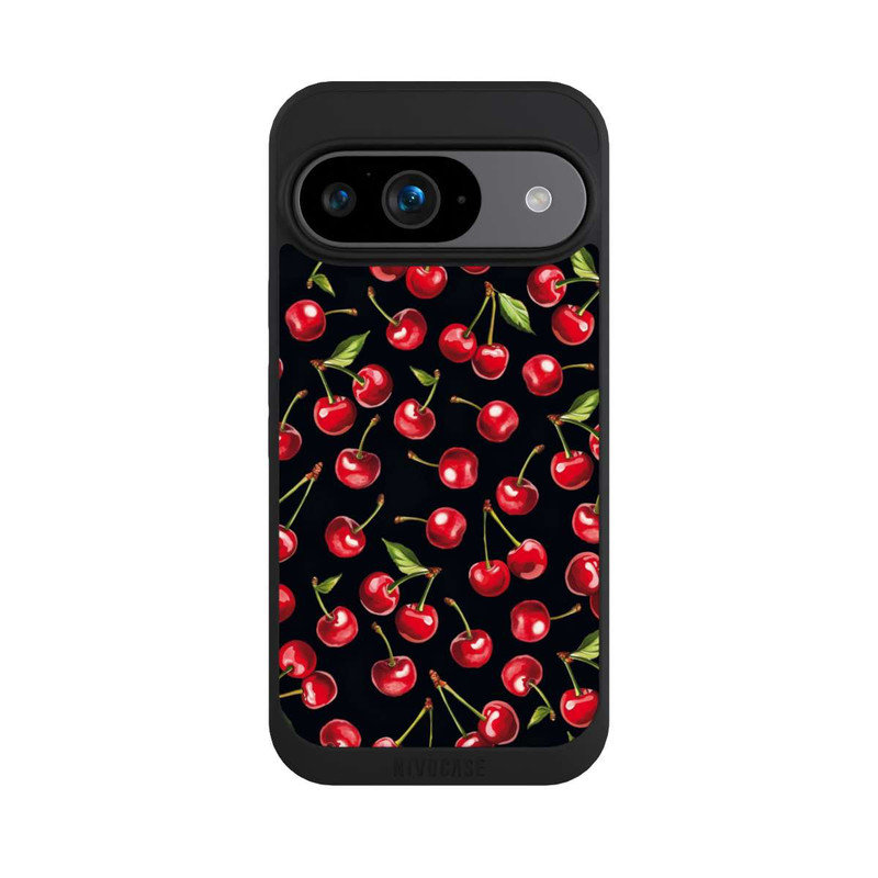 Pixel 9 NIVOpure Kirschmuster Schwarz mit KI