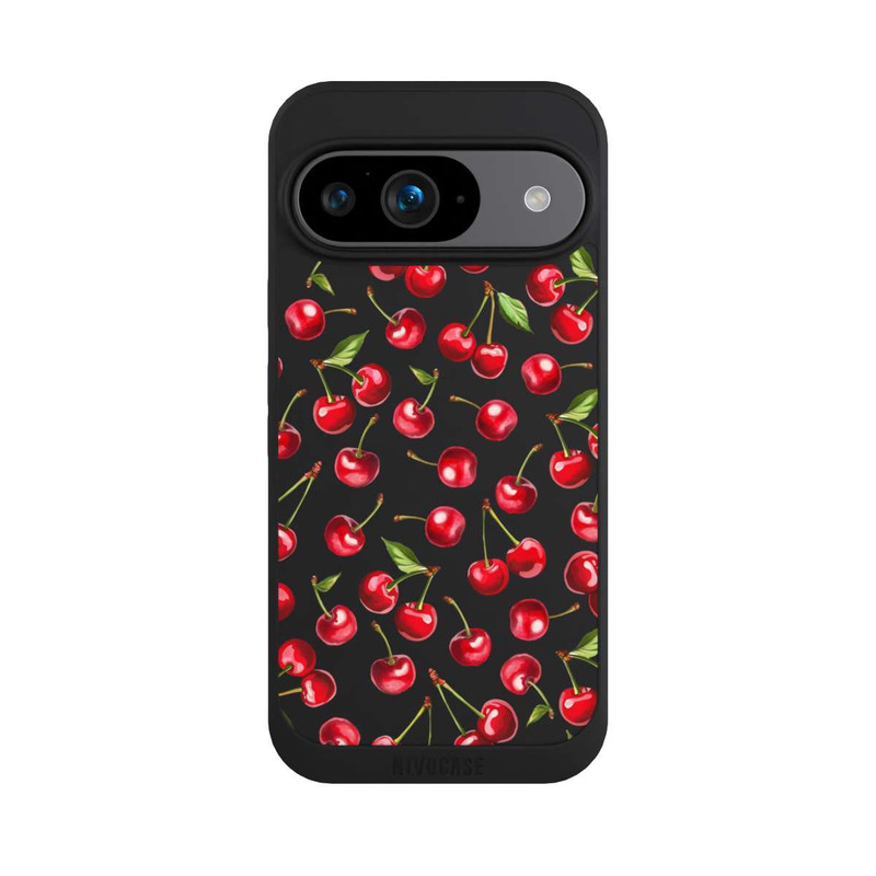 Pixel 9 NIVOpure Cherry Pattern Transparent With AI
