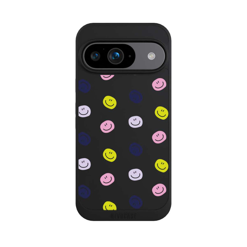 Pixel 9 NIVOpure Smile Pattern Pink