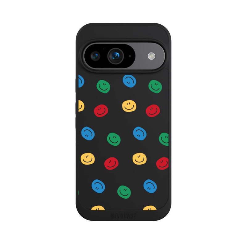 Pixel 9 NIVOpure Smile Motif coloré