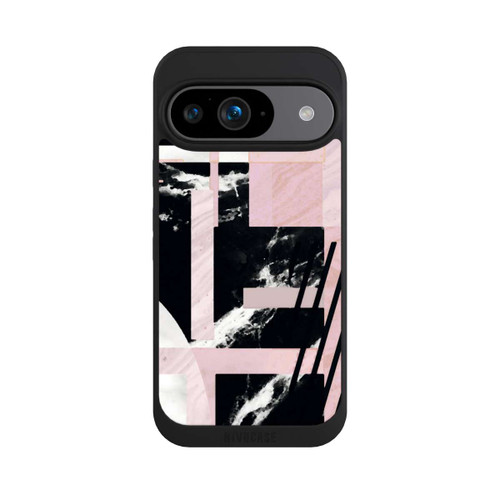 Google Pixel 9 NIVOpure Collage de marbre rose