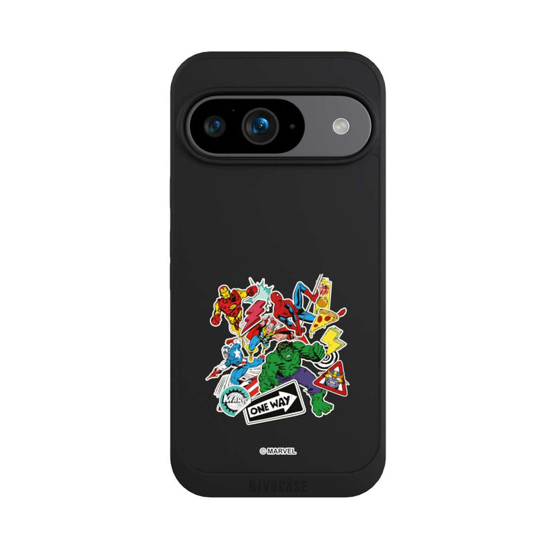 Pixel 9 NIVOpure Capitan American Shield Transparent