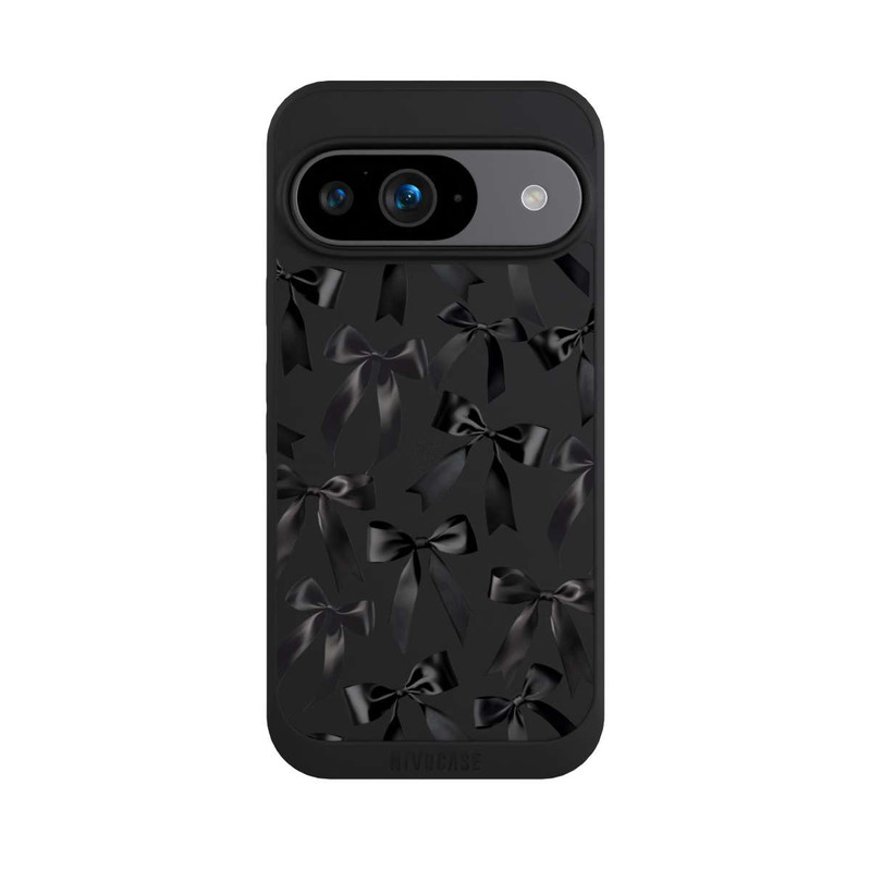 Pixel 9 NIVOpure Schwarze Satinschleifen