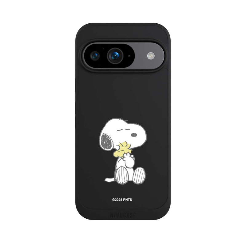 Pixel 9 NIVOpure Snoopy And Woodstock Cuddling transparent