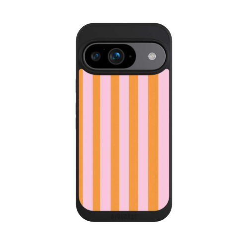 Google Pixel 9 NIVOpure Orange Rosa Streifen