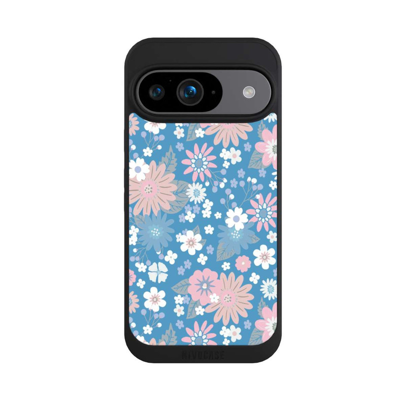 Pixel 9 NIVOpure Wildblumen Muster Blau