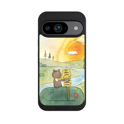 Google Pixel 9 NIVOpure Bär und Tiger Sonnenuntergang
