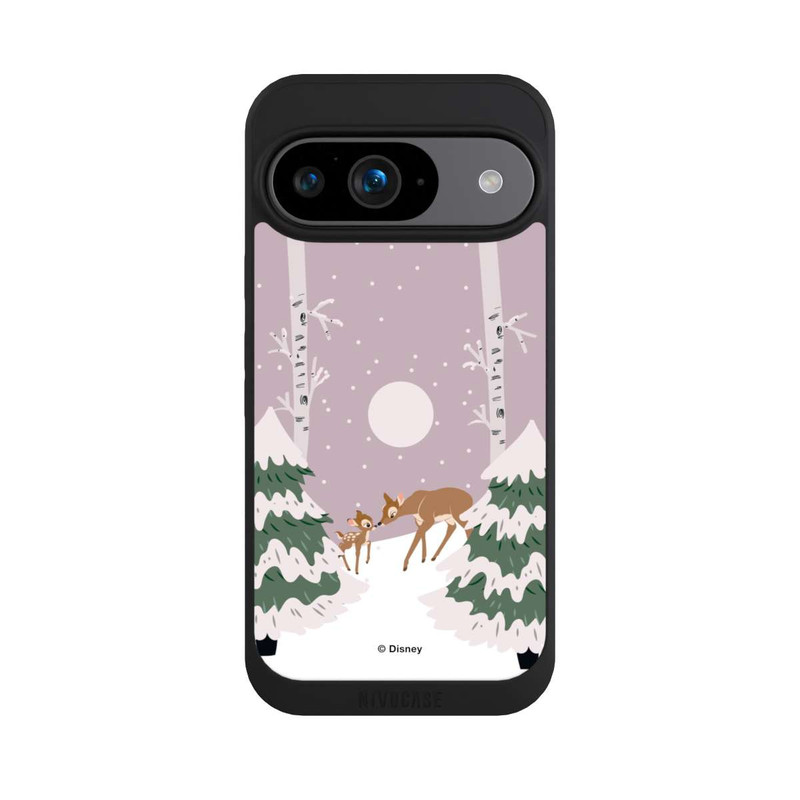 Pixel 9 NIVOpure Bambi und Mutter Winterliebe