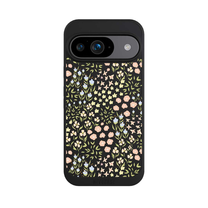 Pixel 9 NIVOpure Summer Flowers Pattern Pastel Colors Transparent