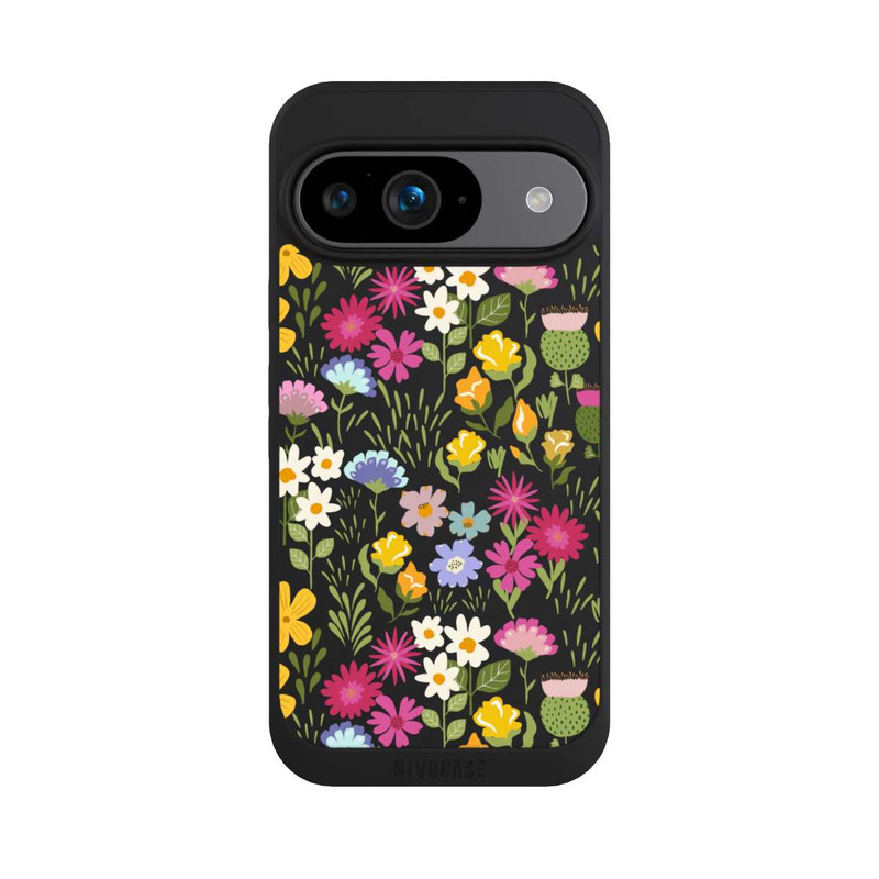 Pixel 9 NIVOpure Summer Flowers Pattern Transparent