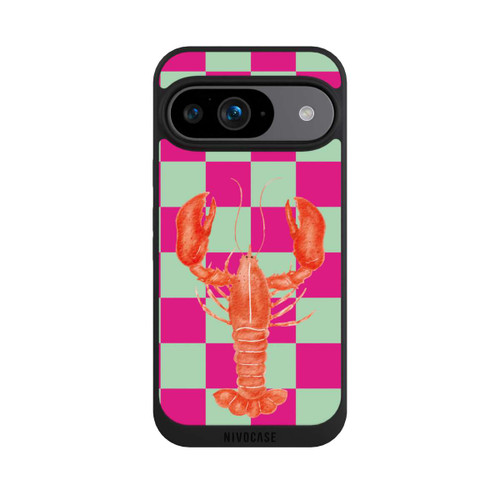 Google Pixel 9 NIVOpure Pink Checkers Lobster