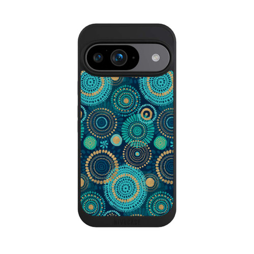Google Pixel 9 NIVOpure Blockprint India Teal Gold