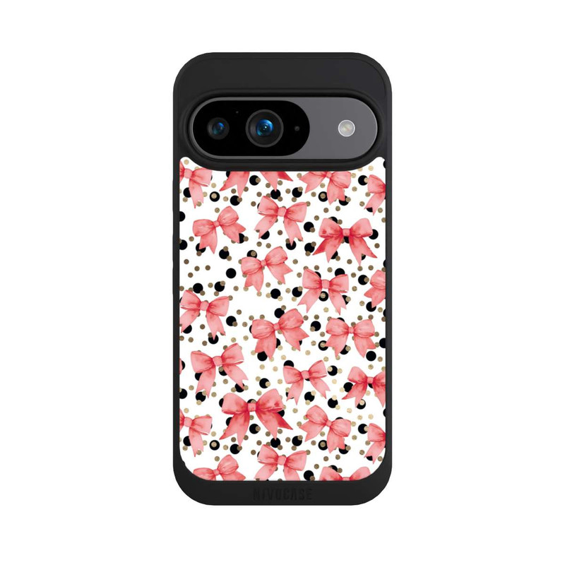 Pixel 9 NIVOpure Red Bows and Polka Dots