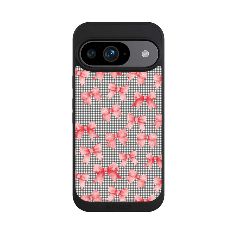 Pixel 9 NIVOpure Red Bows and Gingham