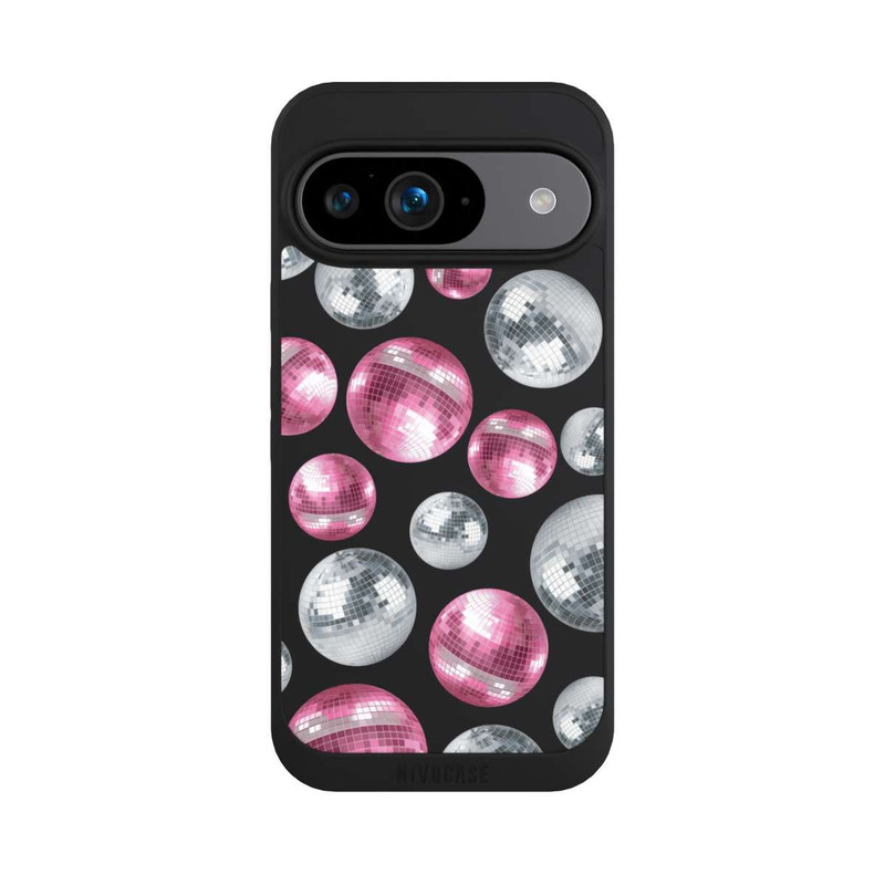 Pixel 9 NIVOpure Discokugel Show Pink Transparent