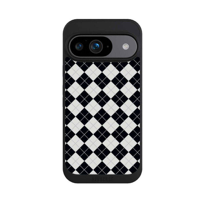 Pixel 9 NIVOpure Poloshirt Karo Look