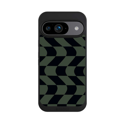 Google Pixel 9 NIVOpure Checked Pattern Green Black