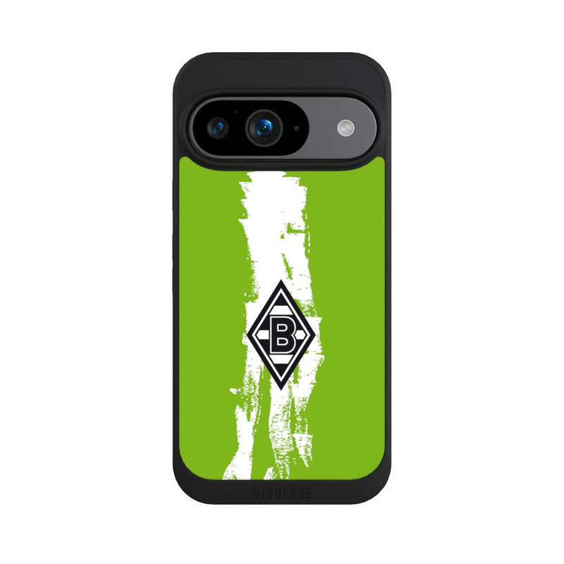 Pixel 9 NIVOpure Borussia Logo Grün Weiß