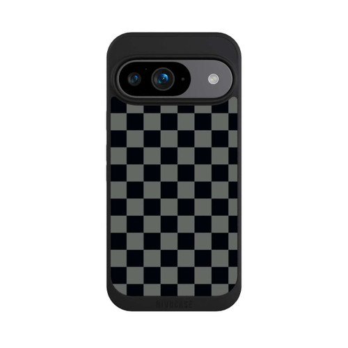 Google Pixel 9 NIVOpure Schachbrett Schwarz Grau