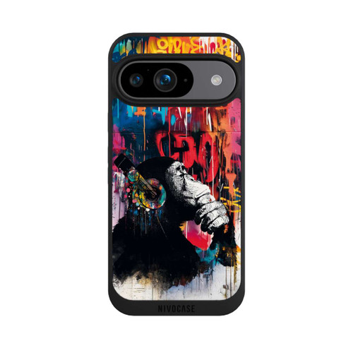 Google Pixel 9 NIVOpure Chimp Blue Streetart
