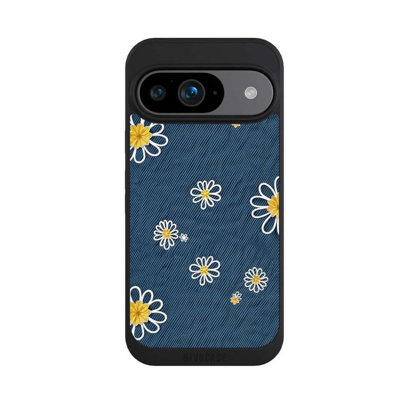 Pixel 9 NIVOpure Jeans Flowers Pattern with AI