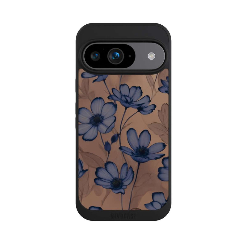 Pixel 9 NIVOpure Flowers Negativ Pattern with AI