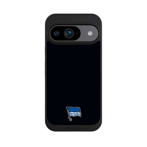 Google Pixel 9 NIVOpure Hertha BSC Logo Schwarz