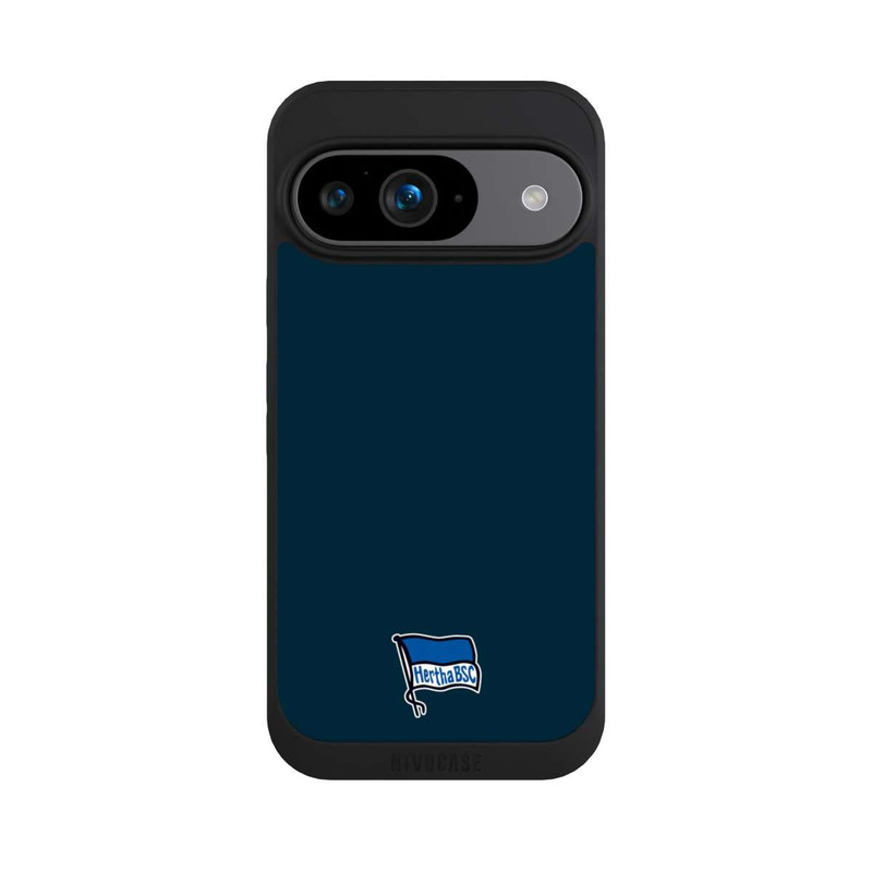 Pixel 9 NIVOpure Hertha BSC Logo Dunkelblau