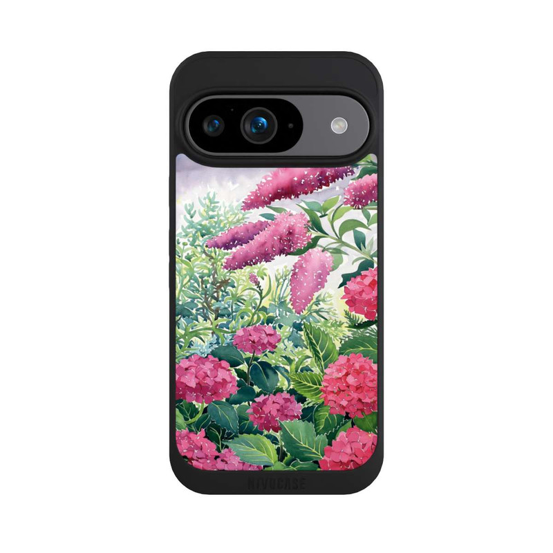 Pixel 9 NIVOpure Garden Hydrangeas and Buddleia by Christopher Ryland
