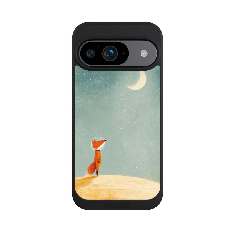 Pixel 9 NIVOpure Fuchs im Mondlicht