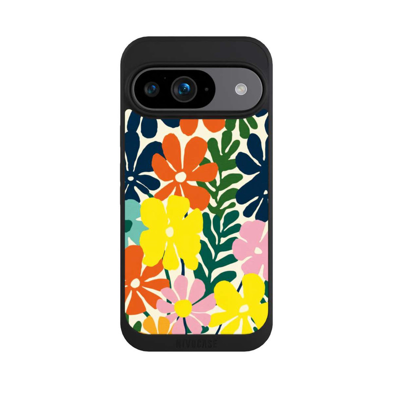 Pixel 9 NIVOpure Flowers Colorful Illustration