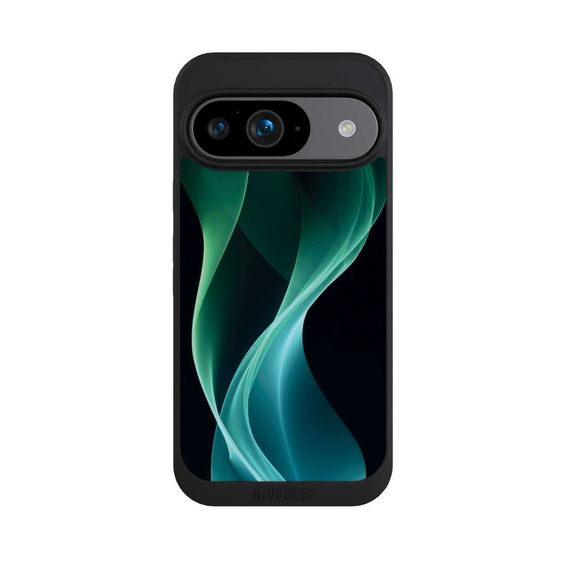Pixel 9 NIVOpure Green Modern Background