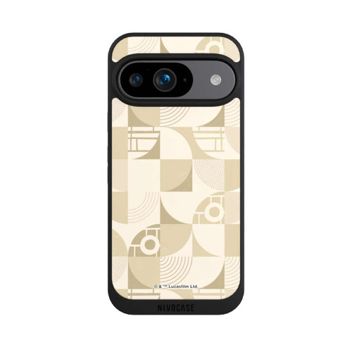 Google Pixel 9 NIVOpure R2D2 Bauhaus Style Beige
