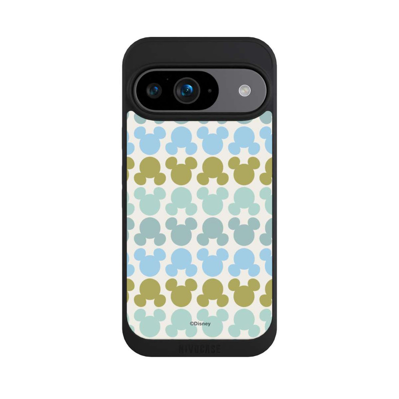 Pixel 9 NIVOpure Disney Mickey Icon Pattern Green and Blue
