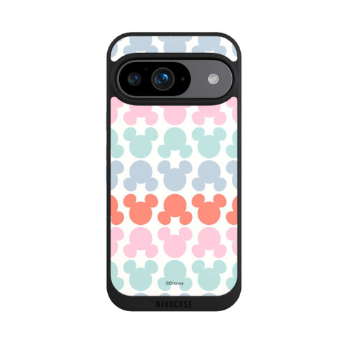 Google Pixel 9 NIVOpure Disney Mickey Icon Pattern Red and Pink