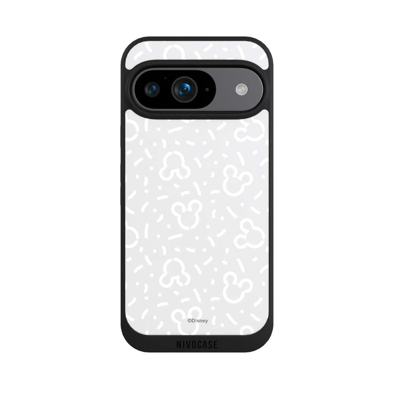 Pixel 9 NIVOpure Disney Mickey Icon Pattern Grey