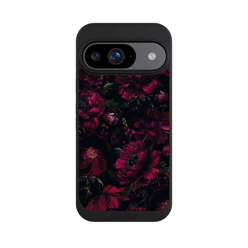 Pixel 9 NIVOpure Dark Red Flower Love