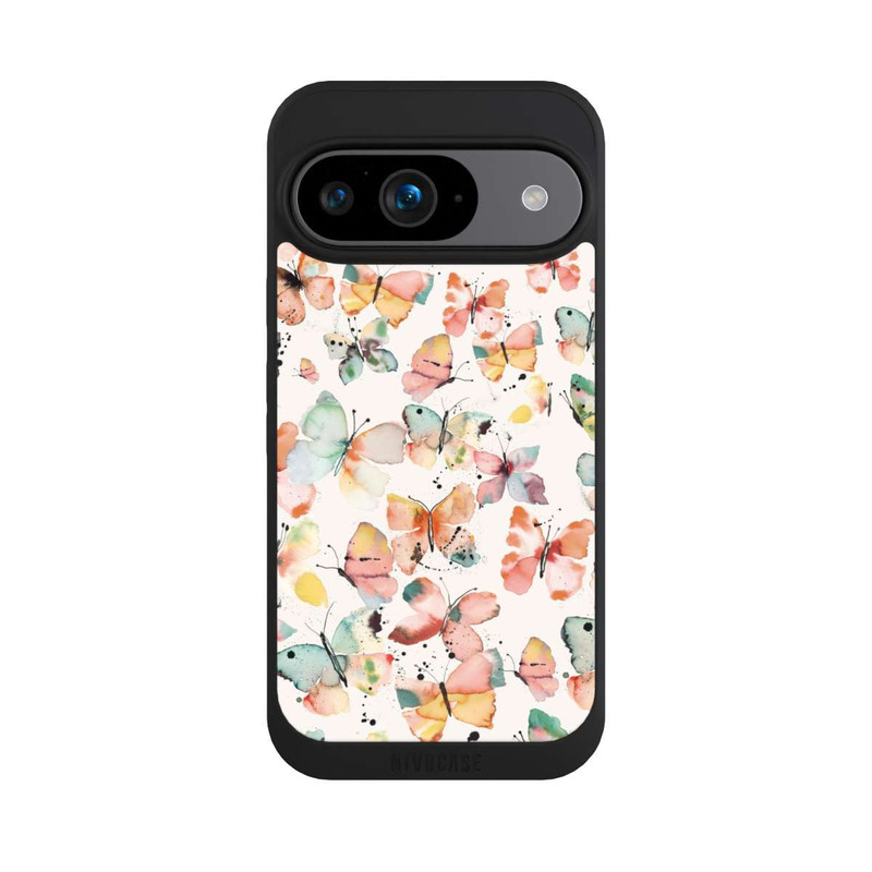 Pixel 9 NIVOpure Butterflies Watercolor Pattern