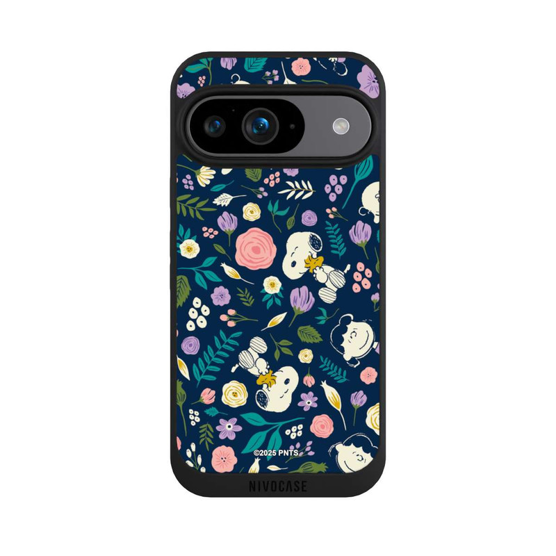 Pixel 9 NIVOpure Peanuts Dark Flower Pattern