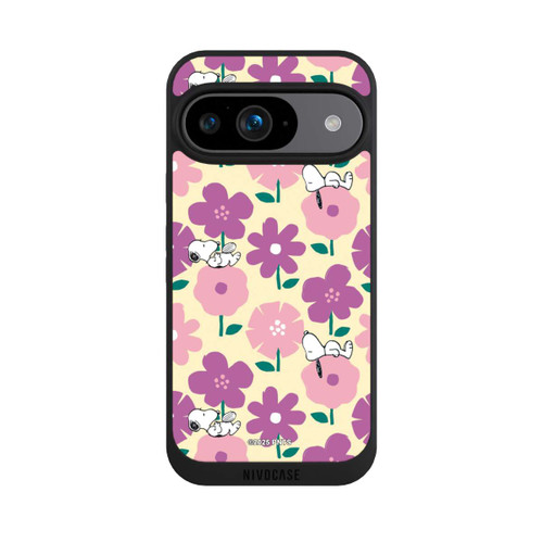 Google Pixel 9 NIVOpure Peanuts Flower Pattern Yellow