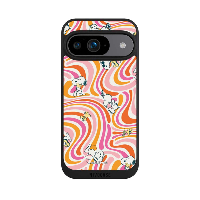 Pixel 9 NIVOpure Peanuts Hippie Pattern Orange